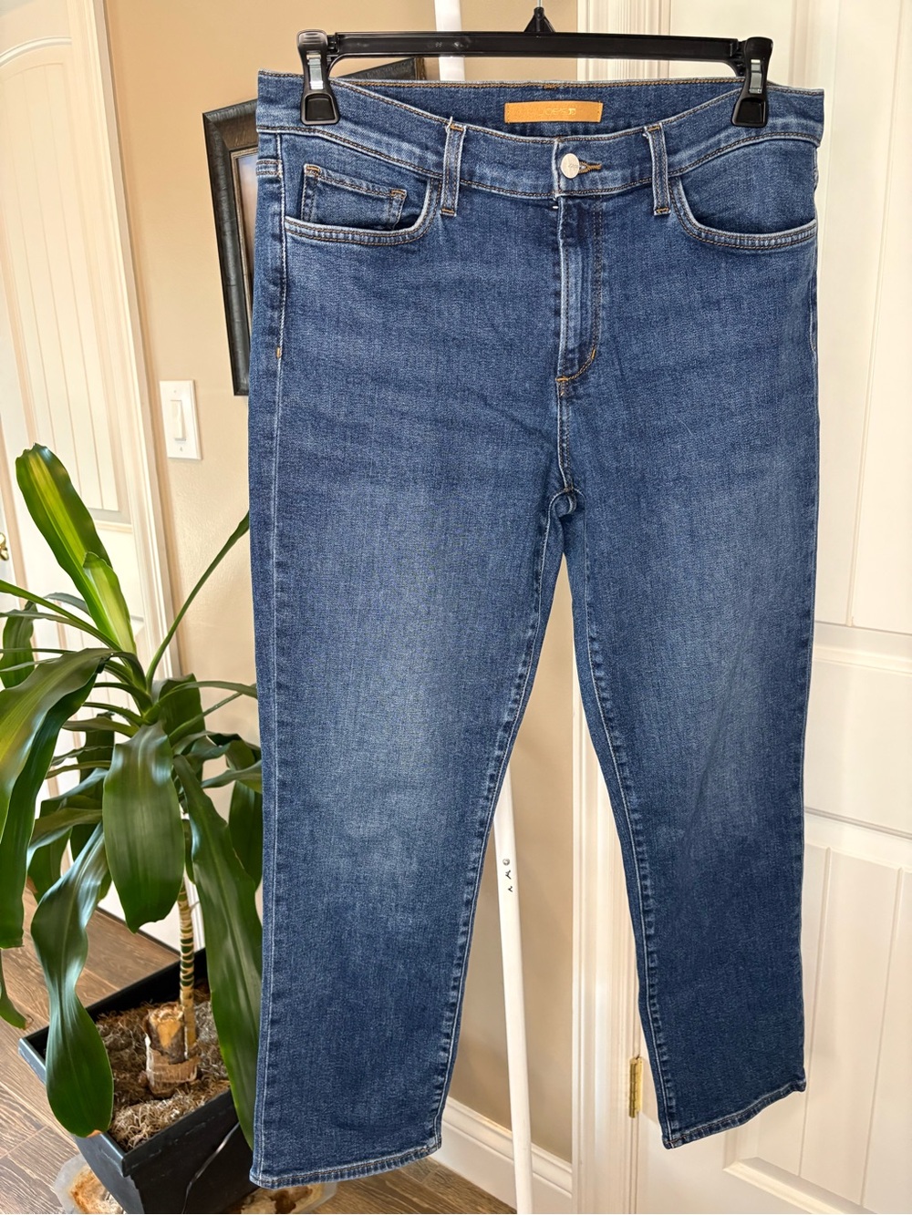 Joe's Jeans Slim Straight Dark Blue Denim